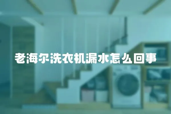 老海爾洗衣機(jī)漏水怎么回事