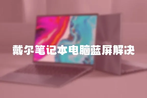 戴爾筆記本電腦藍屏解決