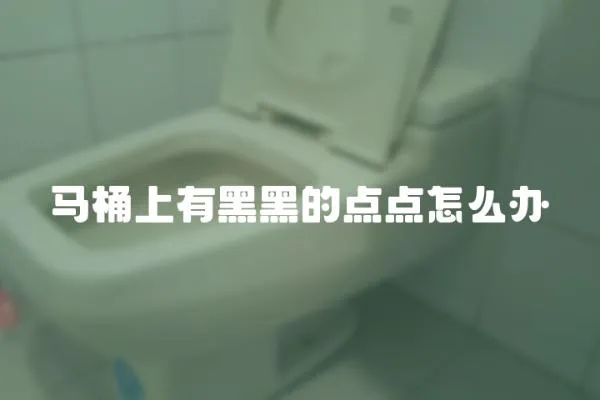馬桶上有黑黑的點點怎么辦