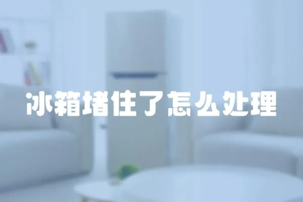冰箱堵住了怎么處理