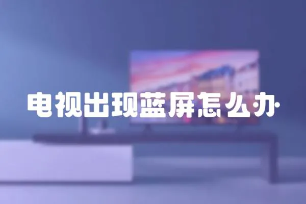 電視出現(xiàn)藍(lán)屏怎么辦