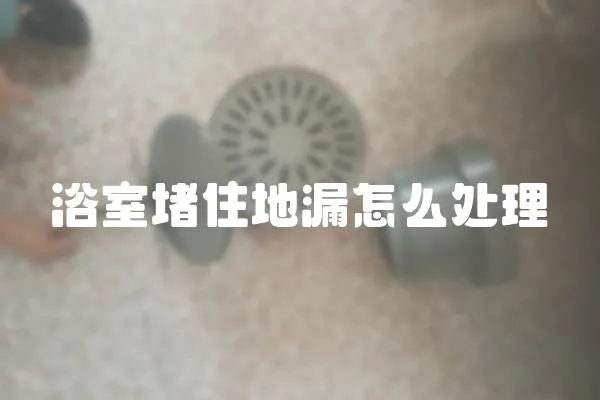 浴室堵住地漏怎么處理