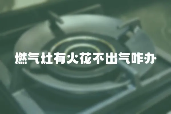 燃氣灶有火花不出氣咋辦