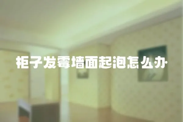 柜子發(fā)霉墻面起泡怎么辦