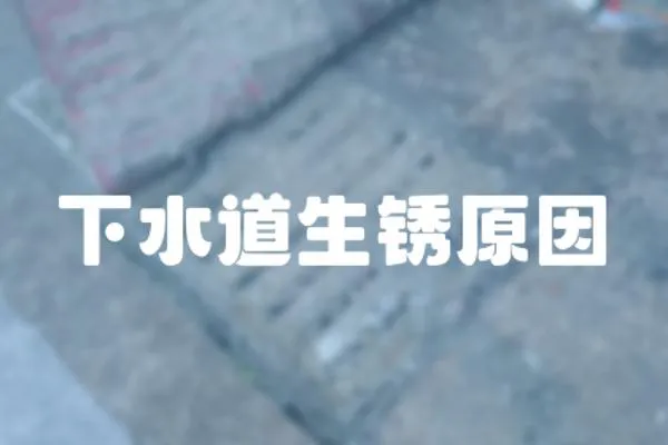 下水道生銹原因