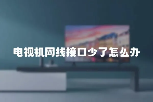 電視機網線接口少了怎么辦