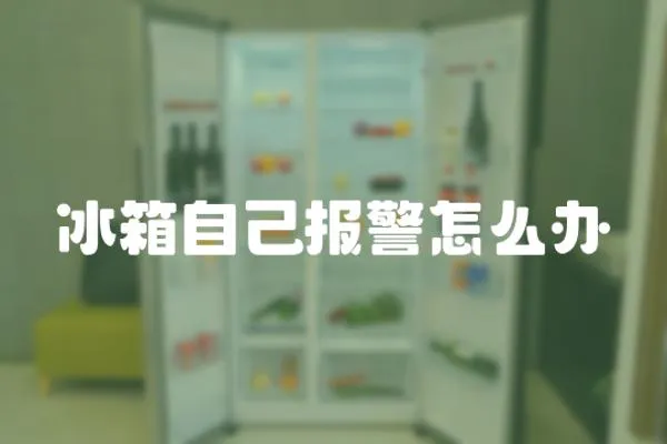 冰箱自己報警怎么辦