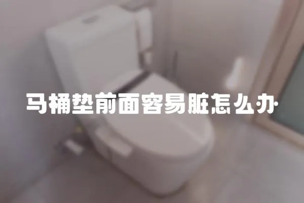 馬桶墊前面容易臟怎么辦