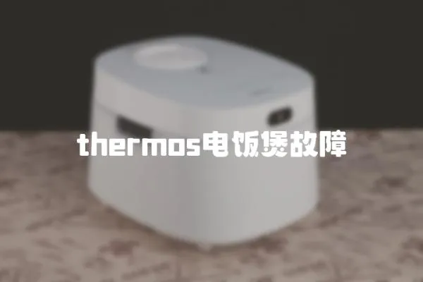 thermos電飯煲故障