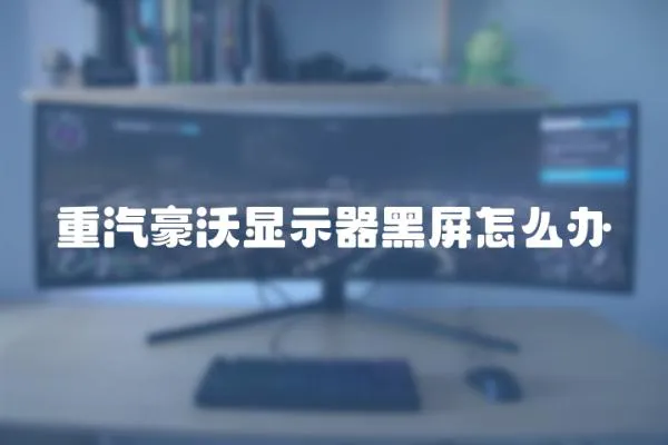 重汽豪沃顯示器黑屏怎么辦