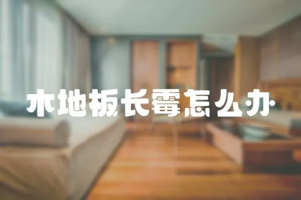 木地板長霉怎么辦