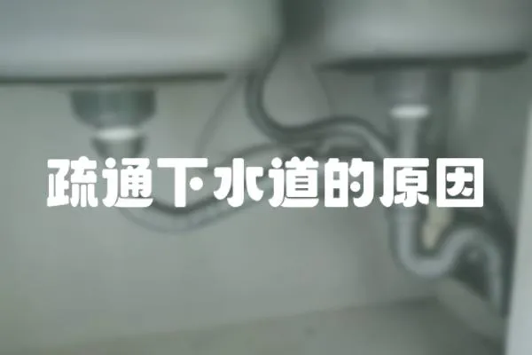 疏通下水道的原因