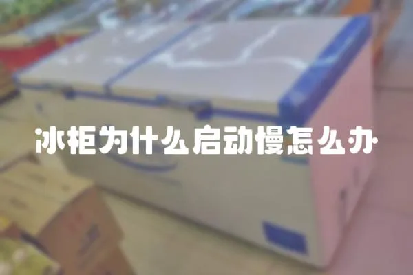 冰柜為什么啟動慢怎么辦