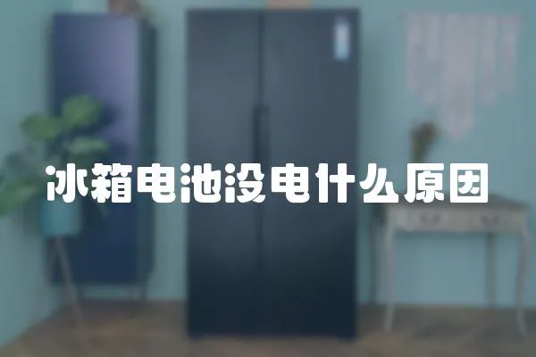 冰箱電池沒電什么原因