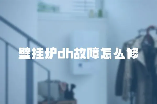 壁掛爐dh故障怎么修