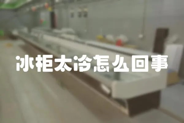 冰柜太冷怎么回事