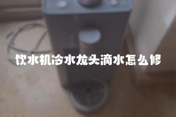 飲水機冷水龍頭滴水怎么修