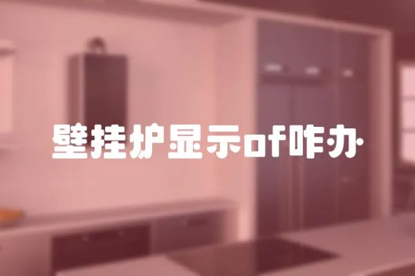 壁掛爐顯示of咋辦