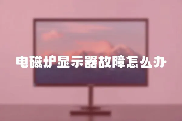 电磁炉显示器故障怎么办