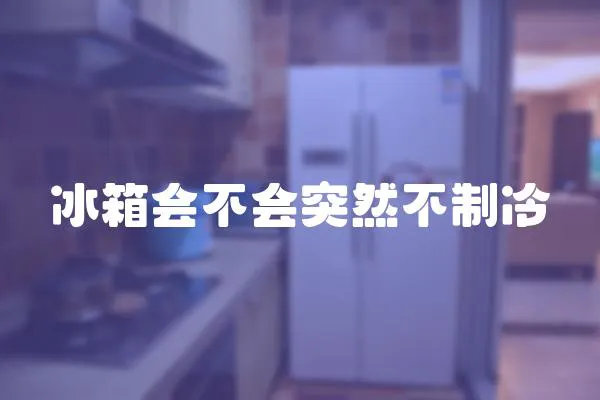 冰箱會不會突然不制冷