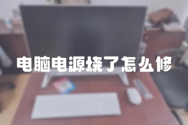 電腦電源燒了怎么修