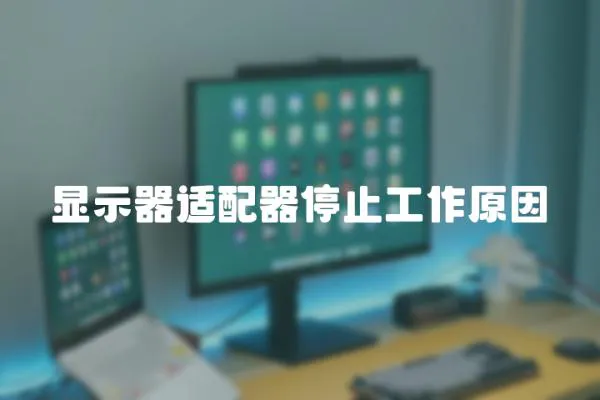 顯示器適配器停止工作原因