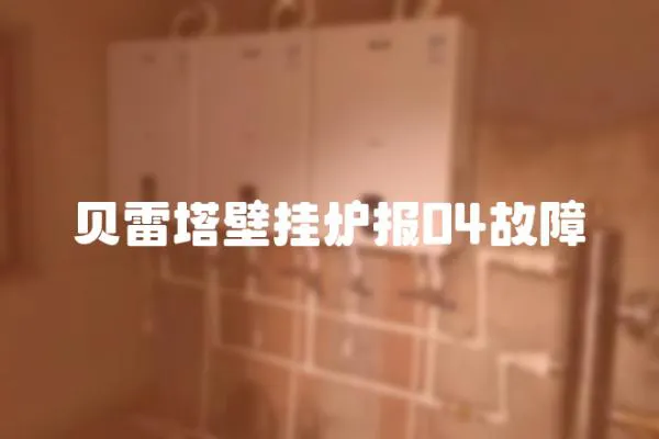 貝雷塔壁掛爐報(bào)04故障