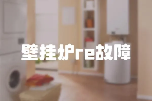 壁掛爐re故障