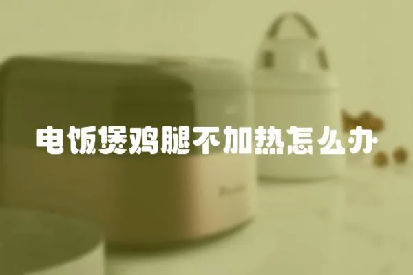 電飯煲雞腿不加熱怎么辦