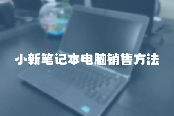 小新筆記本電腦銷售方法
