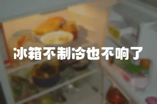 冰箱不制冷也不響了