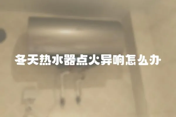 冬天熱水器點火異響怎么辦