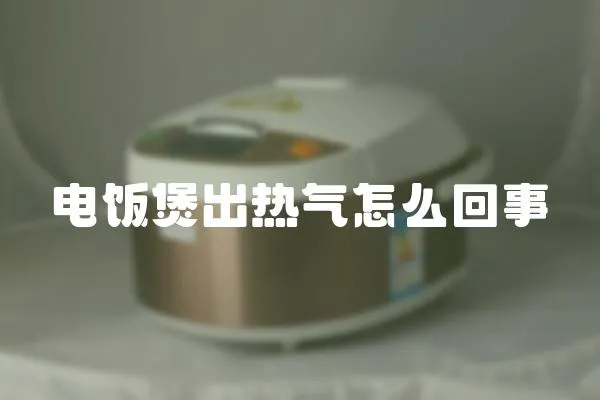 電飯煲出熱氣怎么回事