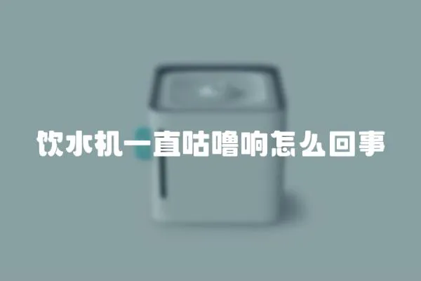 飲水機一直咕嚕響怎么回事