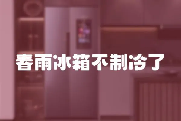 春雨冰箱不制冷了