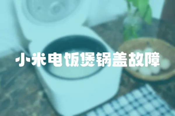 小米電飯煲鍋蓋故障