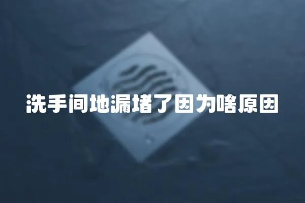 洗手間地漏堵了因為啥原因