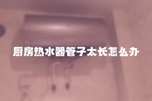 廚房熱水器管子太長怎么辦