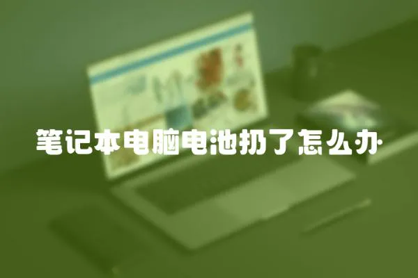 筆記本電腦電池扔了怎么辦