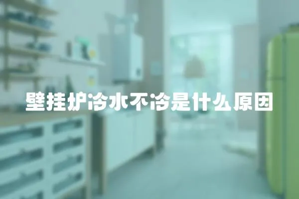 壁掛爐冷水不冷是什么原因