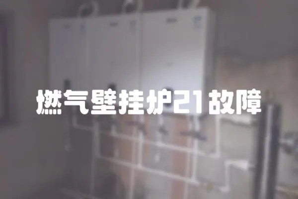 燃氣壁掛爐21故障