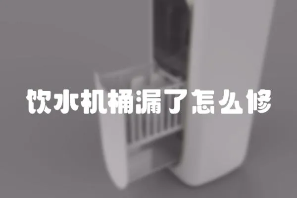 飲水機桶漏了怎么修
