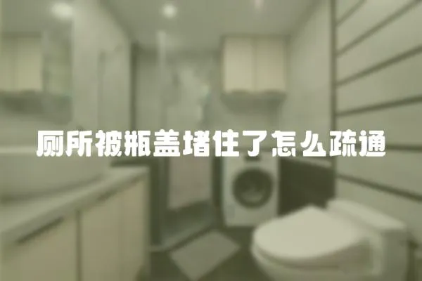 廁所被瓶蓋堵住了怎么疏通