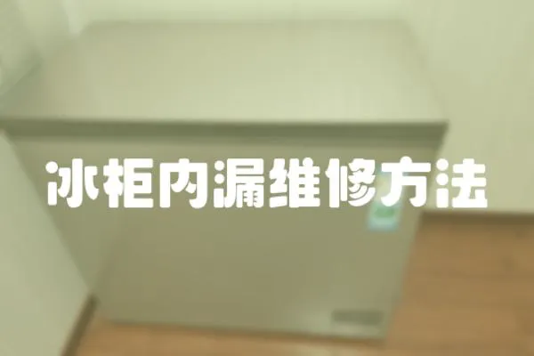 冰柜內漏維修方法