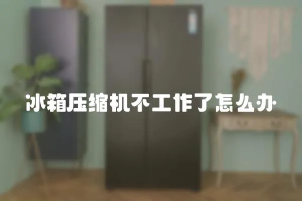 冰箱压缩机不工作了怎么办