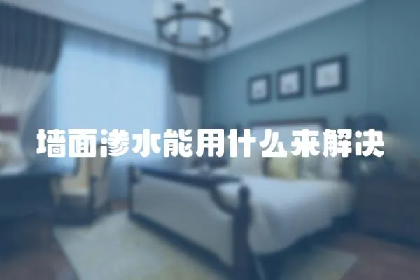 墻面滲水能用什么來解決