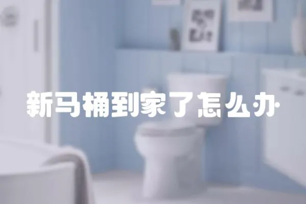 新馬桶到家了怎么辦