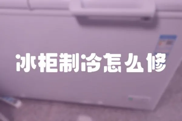 冰柜制冷怎么修
