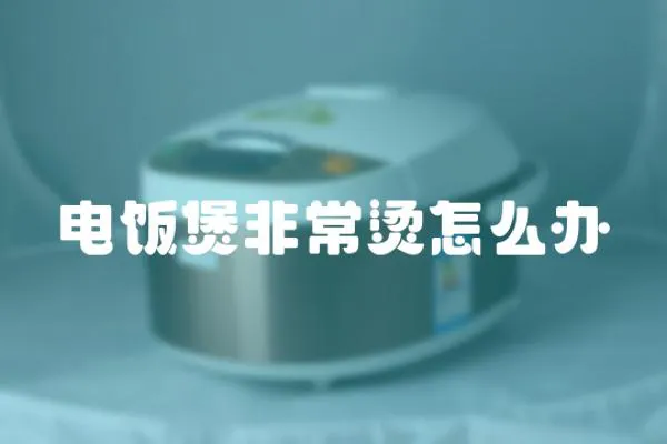 電飯煲非常燙怎么辦