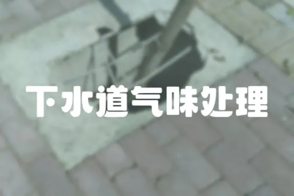 下水道氣味處理